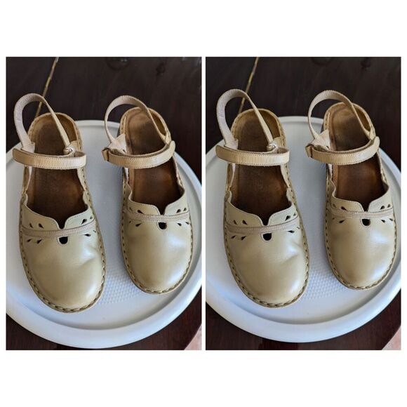 Naot Gardenia Mary Jane Shoes Womens Leather Closed Toe Ankle Strap - Picture 3 of 13